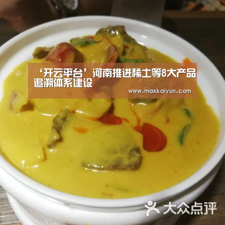 ‘开云平台’河南推进稀土等8大产品追溯体系建设(图3) 开云体育数据中心