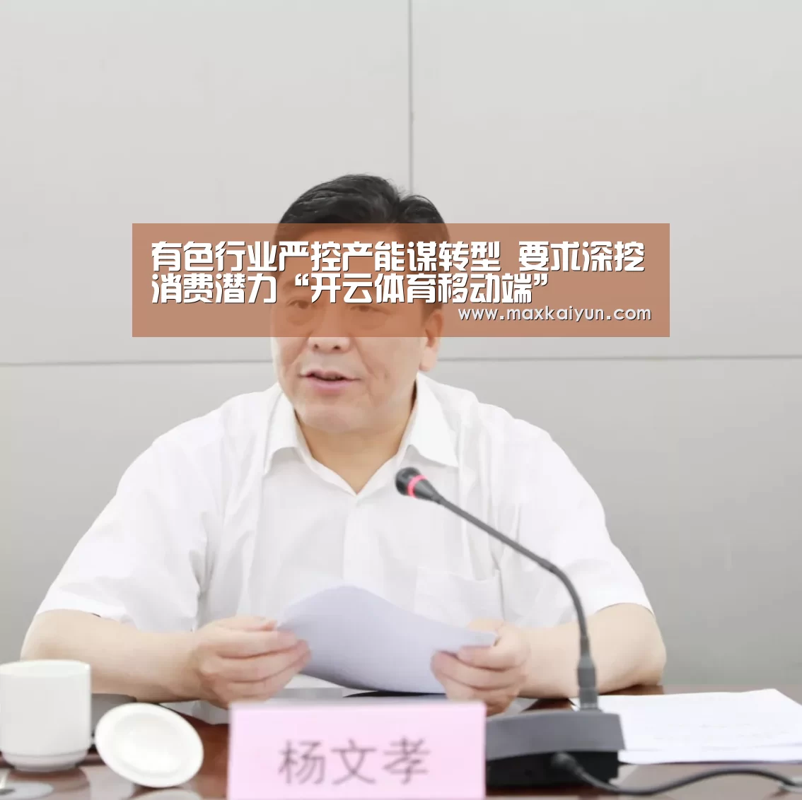 有色行业严控产能谋转型 要求深挖消费潜力“开云体育移动端”(图2) 开云体育移动端